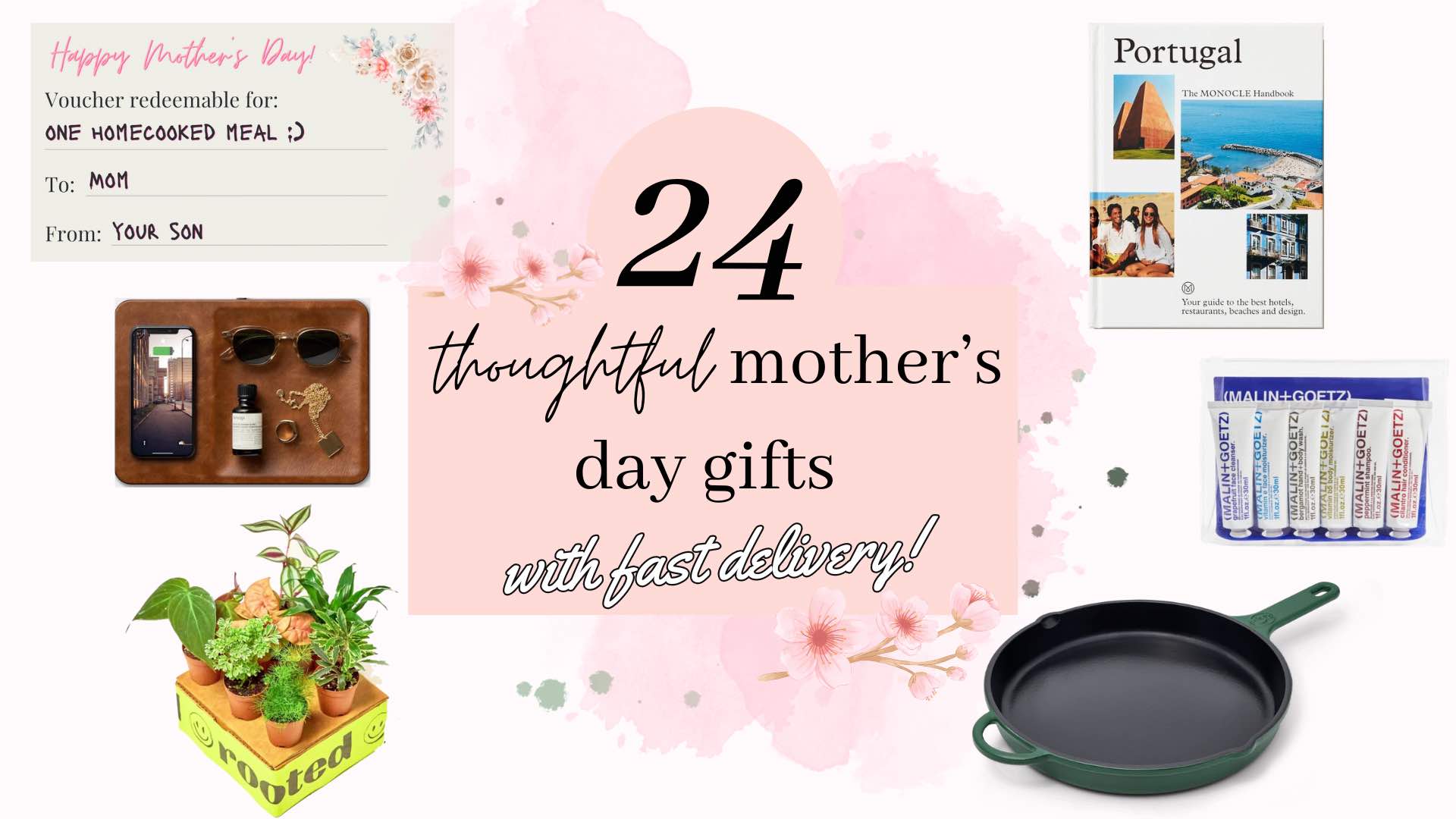 Top 24 Thoughtful Mother’s Day Gift Ideas (with fast delivery)