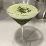 coconut matcha martini